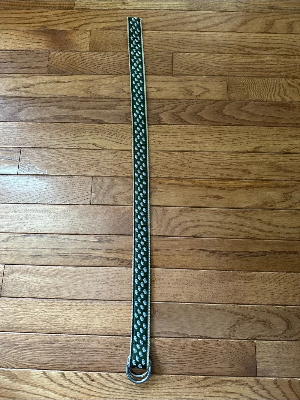 🦈 BELTED COW boys belt d-ring belt navy green sharks preppy youth belt small